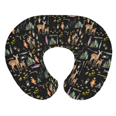 zoubqchy nursing pillow cover with gone fishing pattern adds cozy nursery charm