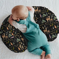 zoubqchy pillow cover close-up shows soft breathable polyester for babies