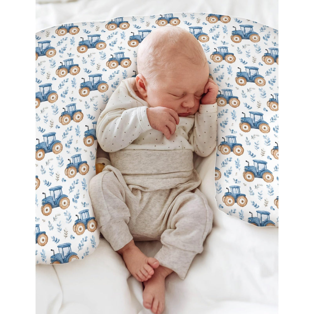 Fits 22x18 inch U-shaped nursing pillows securely