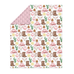 ZoUbqchY blanket back dotted pattern adds tactile detail for sensory play
