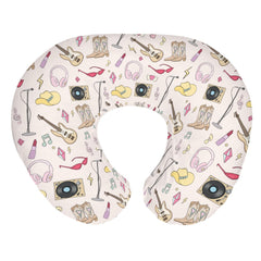 ZoUbqchY pink western cowgirl nursing pillow cover adds playful style and baby-friendly comfort.