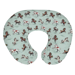 ZoUbqchY retro wild horses nursing cover in soft breathable fabric for feeding