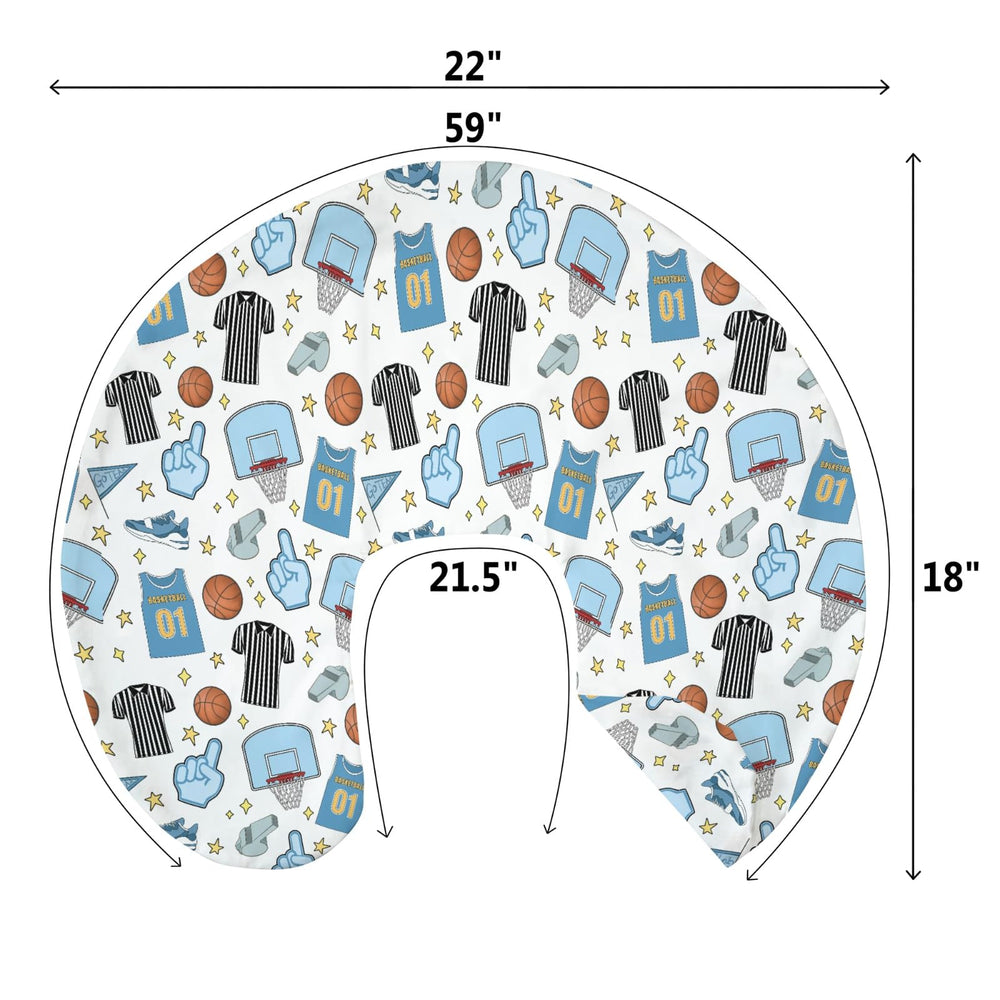 ZoUbqchY snug 22x18 fit provides secure coverage for standard pillows.