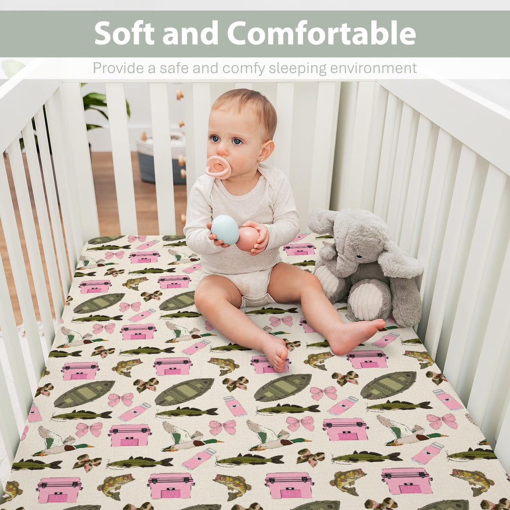 ZoUbqchY soft silky polyester fabric promises breathable comfort for baby sleep