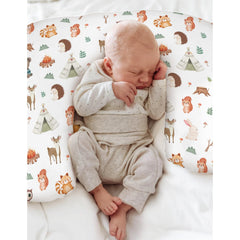 ZoUbqchY squirrel nursing pillow cover—durable fabric stays fresh through daily use.