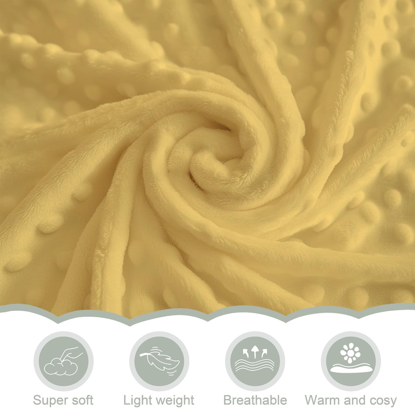 ZoUbqchY Sweet Farm blanket durable double-layer design provides lasting softness.