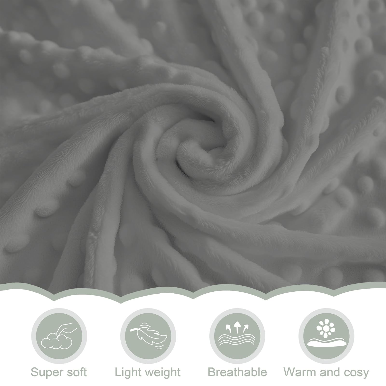 ZoUbqchY vintage mushroom forest blanket displayed as bed throw in nursery.
