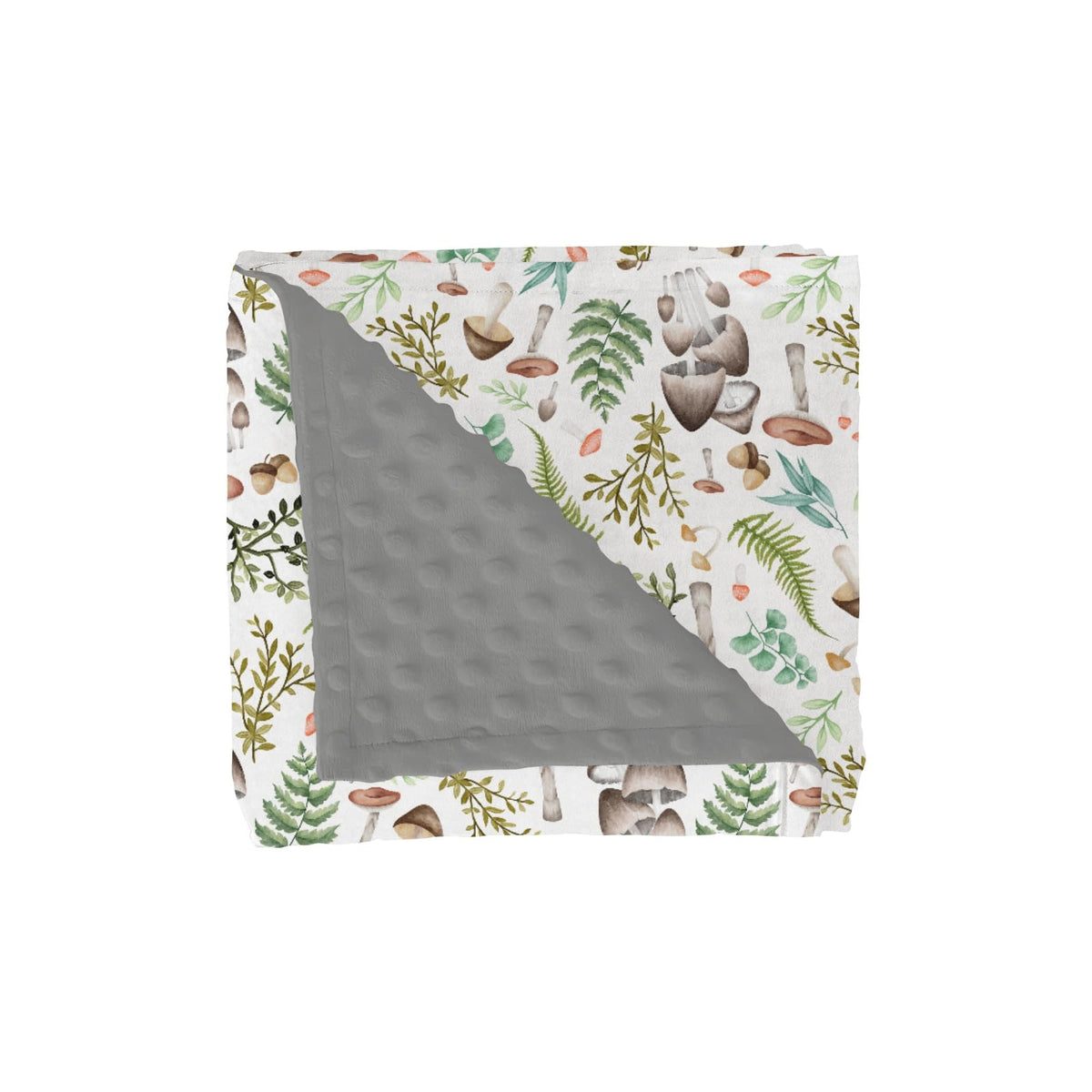 ZoUbqchY vintage mushroom forest blanket wide view for a cozy nursery ambiance.