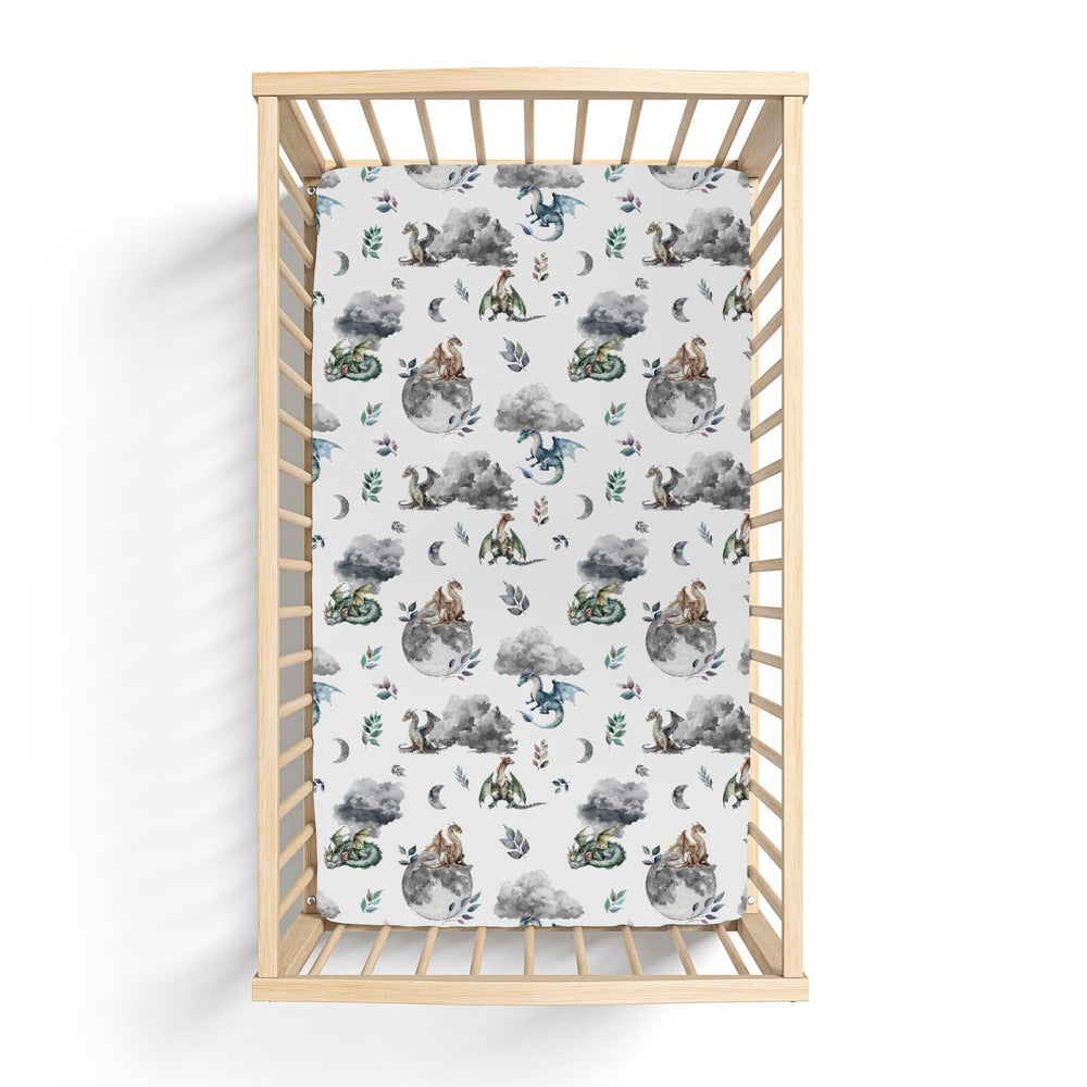 ZoUbqchY watercolor dragons soft-silky fabric; gentle touch for baby comfort.