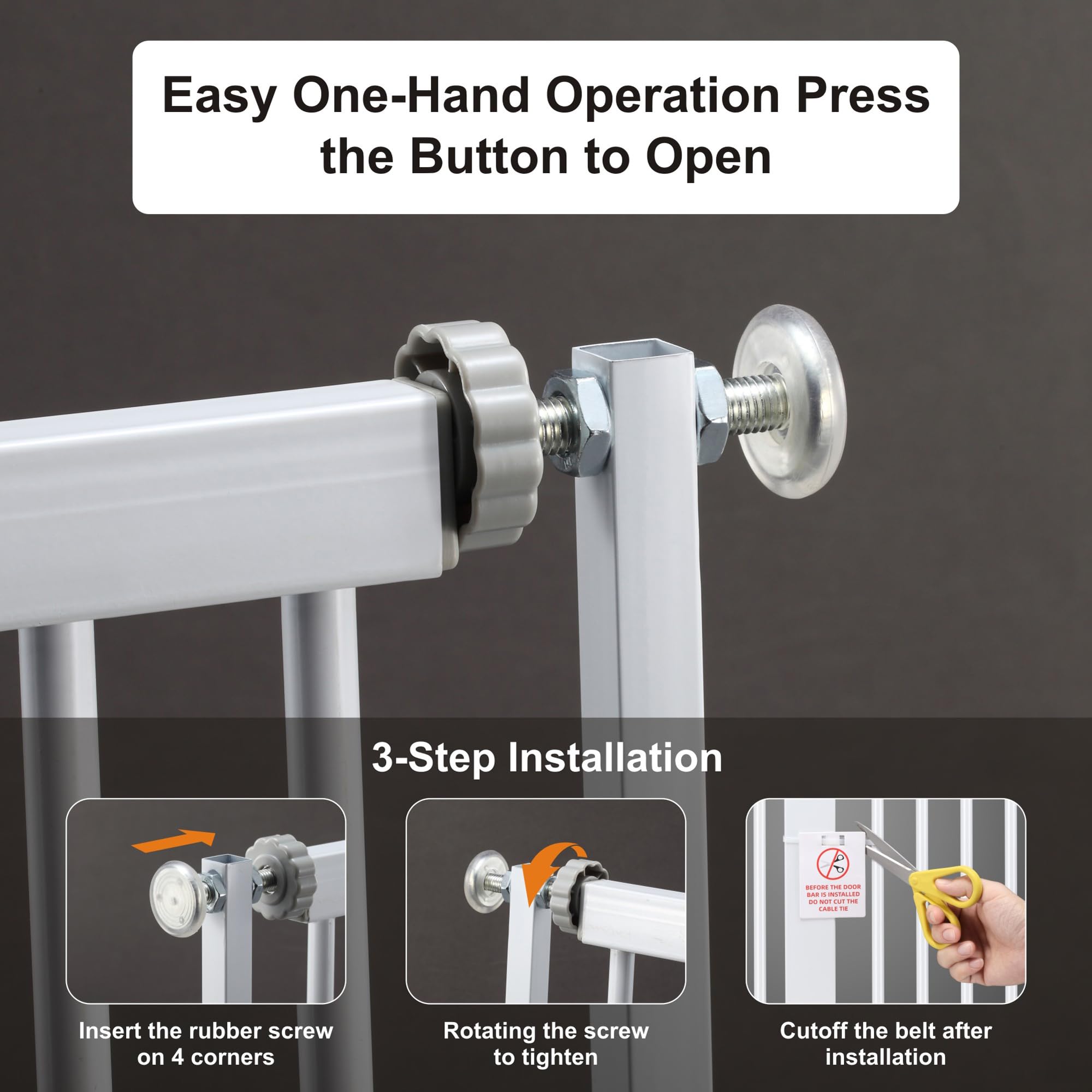 ZOUTEX pressure-mount installation enables drill-free setup.