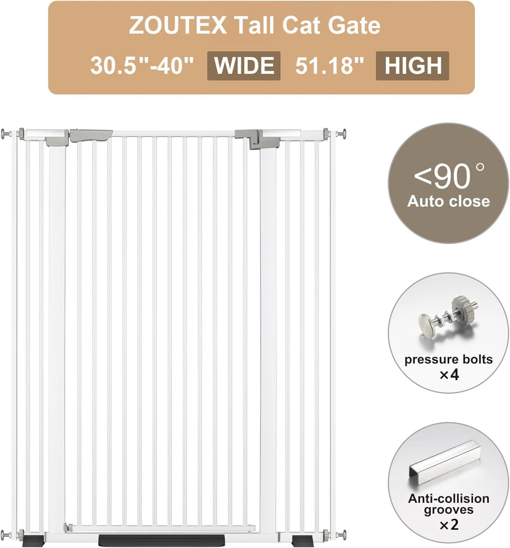 ZOUTEX white sleek design complements modern interiors.