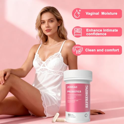 ZOWEAO label featuring cranberry and ashwagandha highlights urinary health and stress support.
