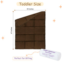 ZPECC crib nap rest comforter shows soft microfiber for all-season use