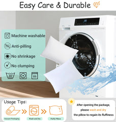 ZPECC microfiber filling close-up, soft and fluffy for cozy rests