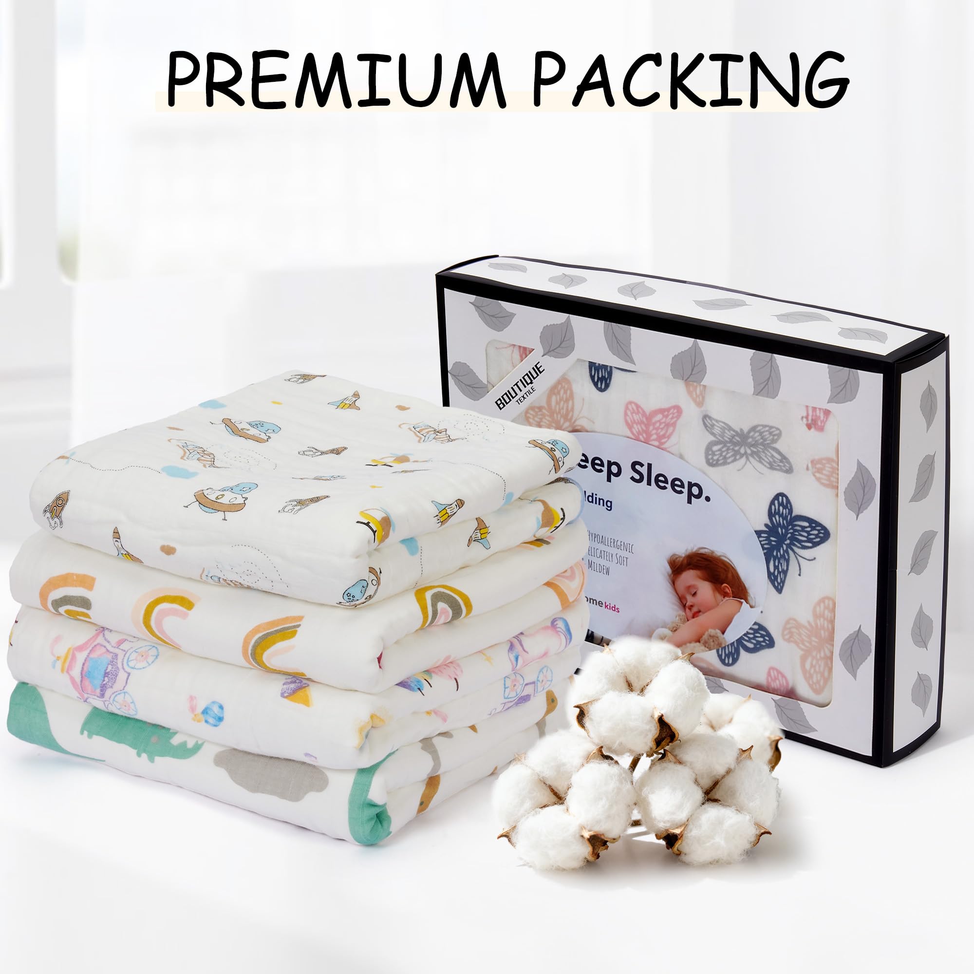 ZPECC multi-use blanket fits crib, stroller, and daycare.