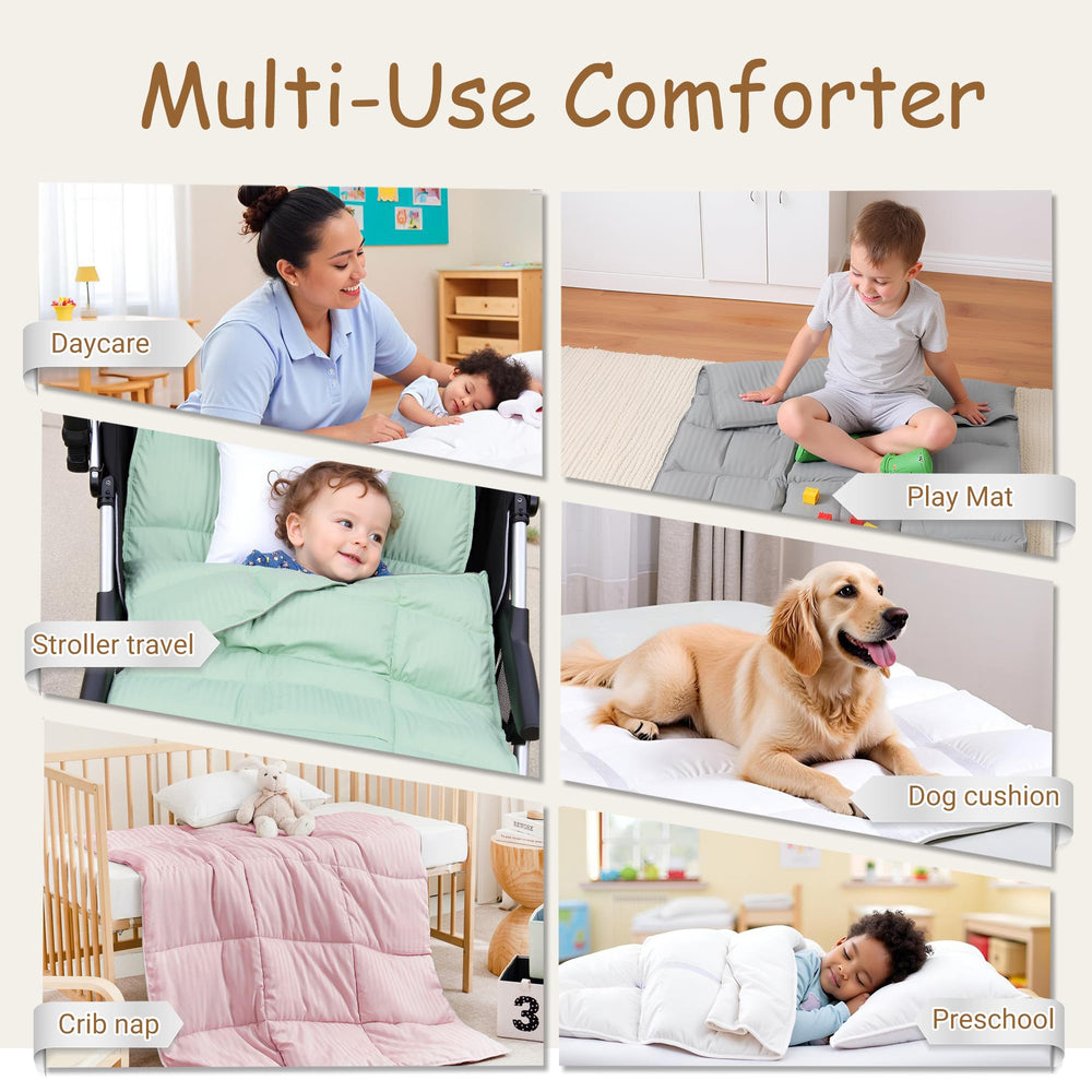 ZPECC Toddler Comforter durable wrap for sofa snuggles