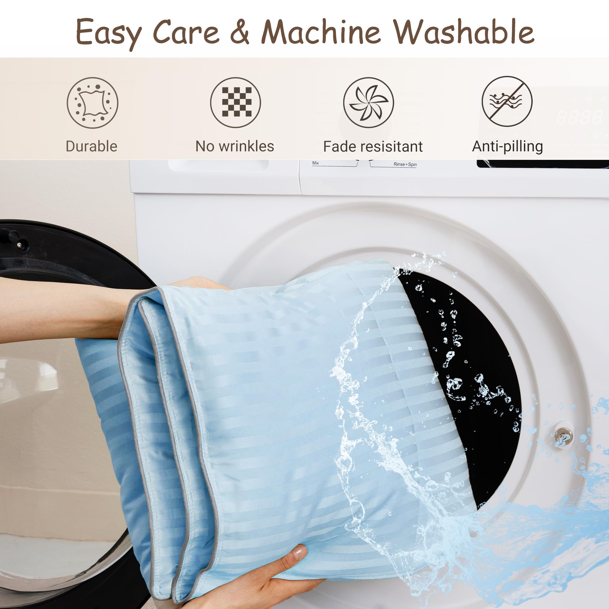 ZPECC toddler comforter easy-care-machine-washable for simple cleaning