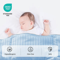 ZPECC toddler comforter odor-free-certified for a fresher sleep environment