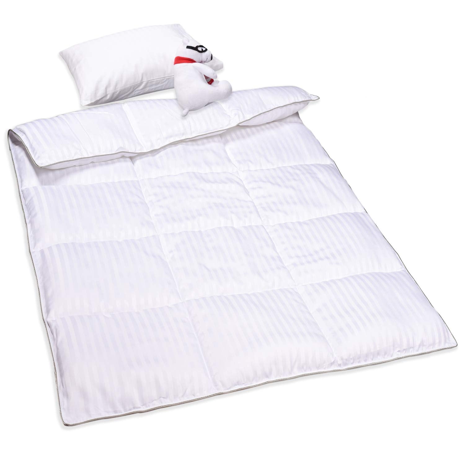 ZPECC Toddler Comforter packaging includes stripe comforter only