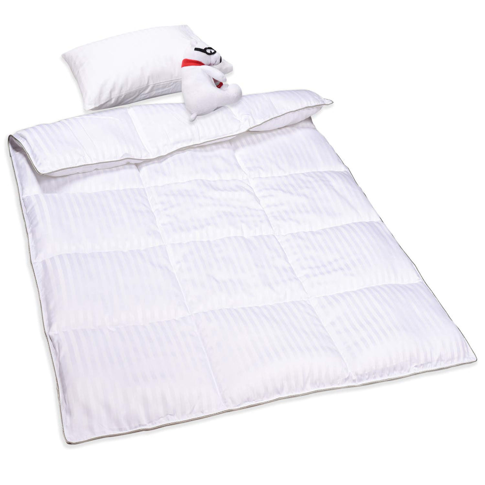 ZPECC Toddler Comforter packaging includes stripe comforter only