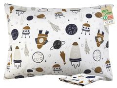 ZPECC toddler pillow 13x18 with soft microfiber fill for cozy naps.
