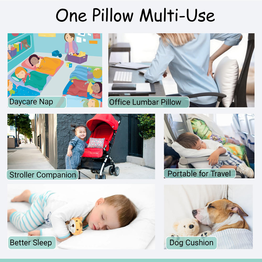 ZPECC travel-friendly setup for naps in stroller, crib, or daycare.