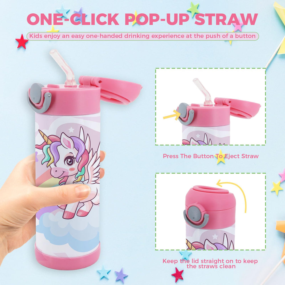 ZREGGUR one-hand operation with leak-proof push-button lid.