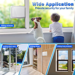 ZRFCXE sliding door lock in-use demonstrates childproof protection