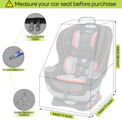 ZRRAJOY heavy-duty backpack for air travel distributes weight evenly for comfortable, hands-free portability.