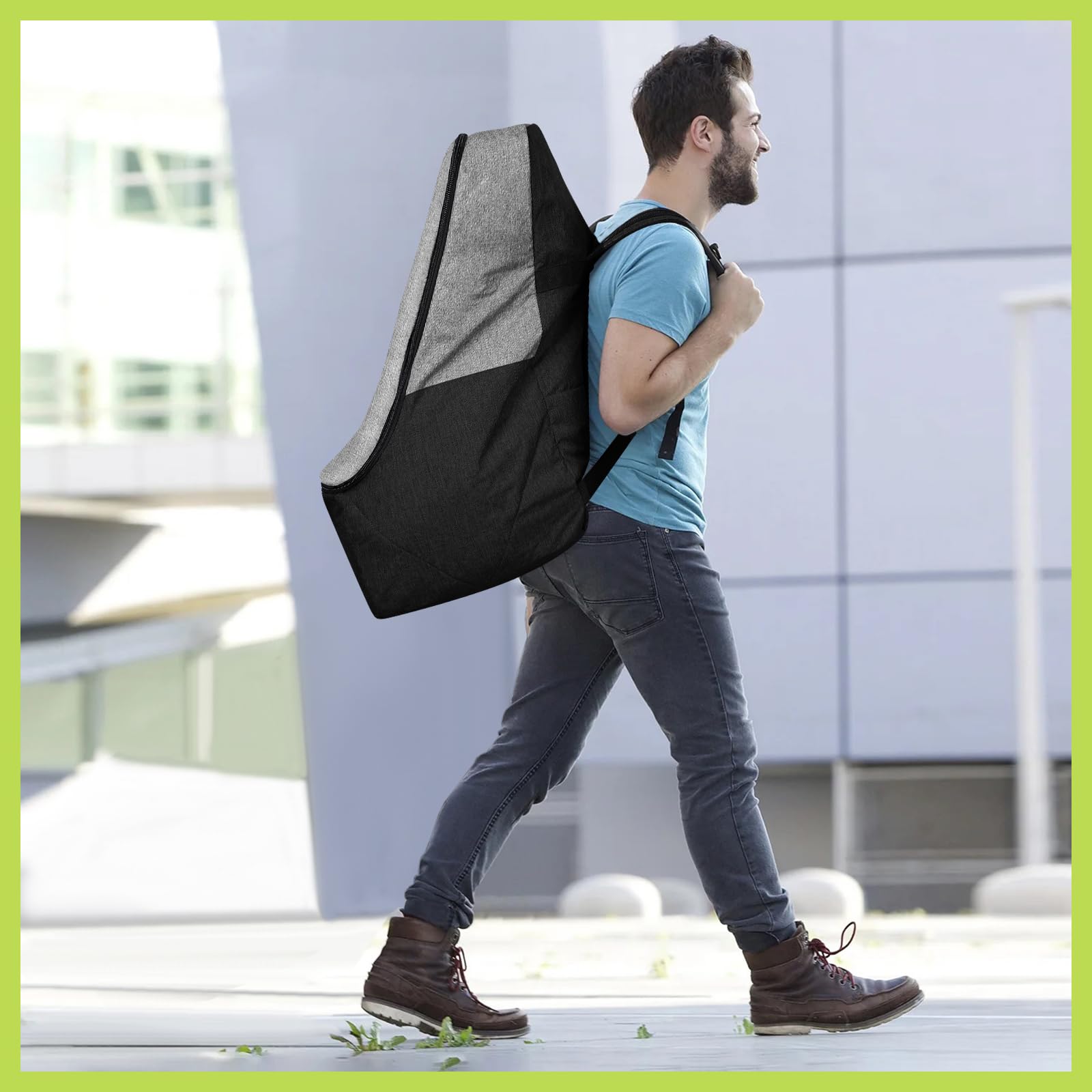 ZRRAJOY universal-fit car seat bag accommodates most major seats with ample interior space.