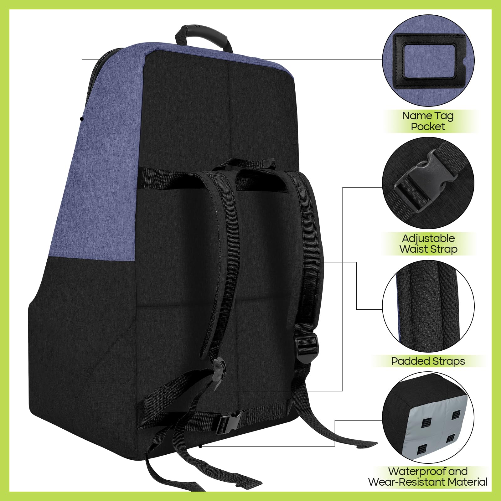 ZRRAJOY water-resistant polyester construction shields seats from dirt and wear.