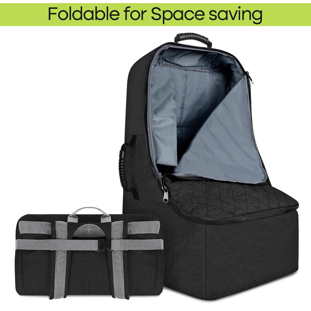 ZRRAJOY water-resistant polyester shell shields car seat from dirt and moisture.