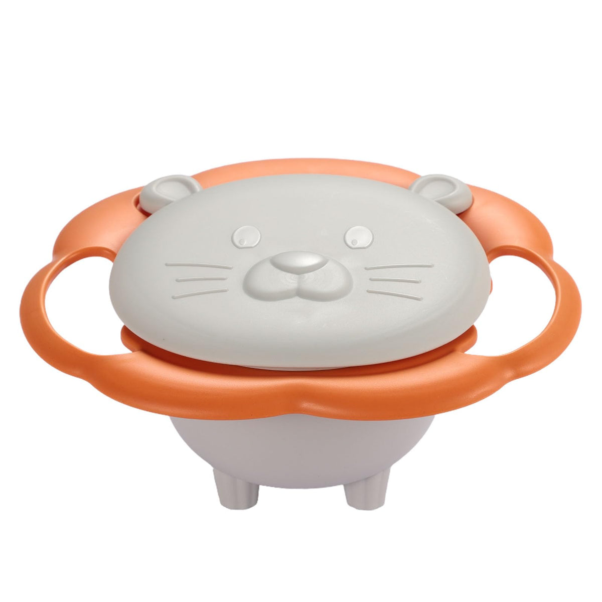 ZTL Gyro Bowl 360-degree rotation keeps snacks in place.