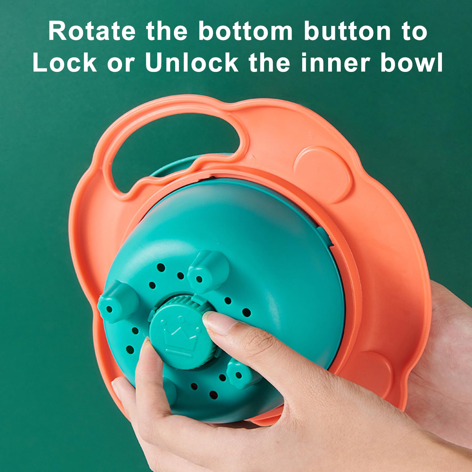 ZTL Gyro Bowl detachable bowl allows thorough cleaning.