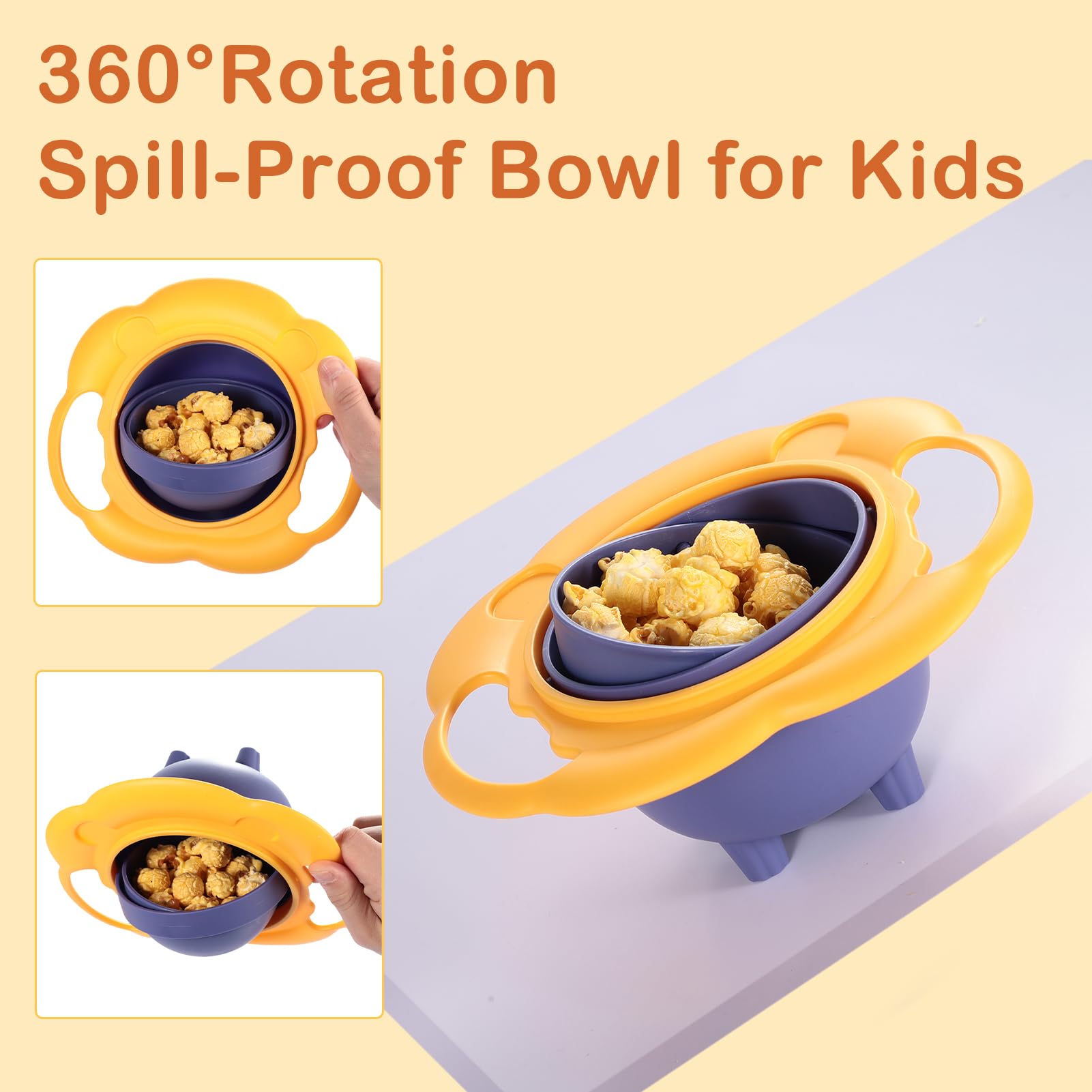 ZTL Gyro Bowl lid secures the cup for travel