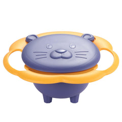 ZTL Gyro Bowl rotation demonstrates 360° motion keeps snacks contained