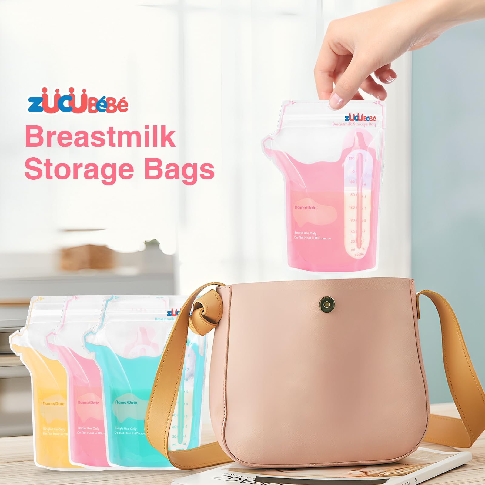 ZÜCÜBéBé multi-use design suitable for snacks and baby foods.