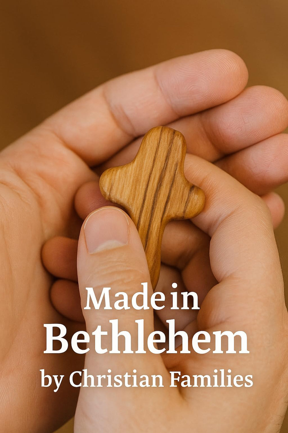 Zuluf small cross keepsake Catholic gift, ideal for condolences or remembrance.