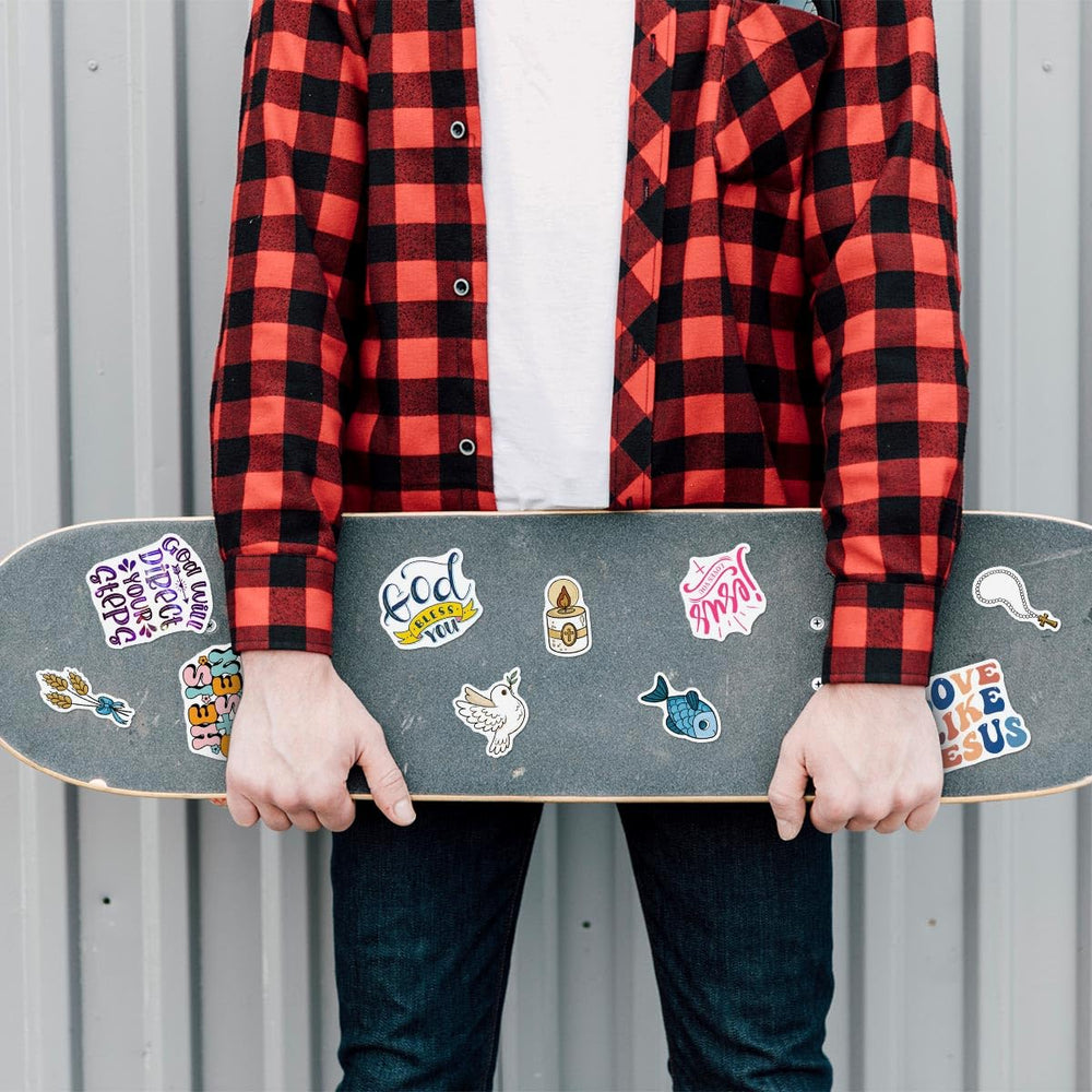 ZULUVINYL Jesus stickers for journaling pages brighten planners with easy application
