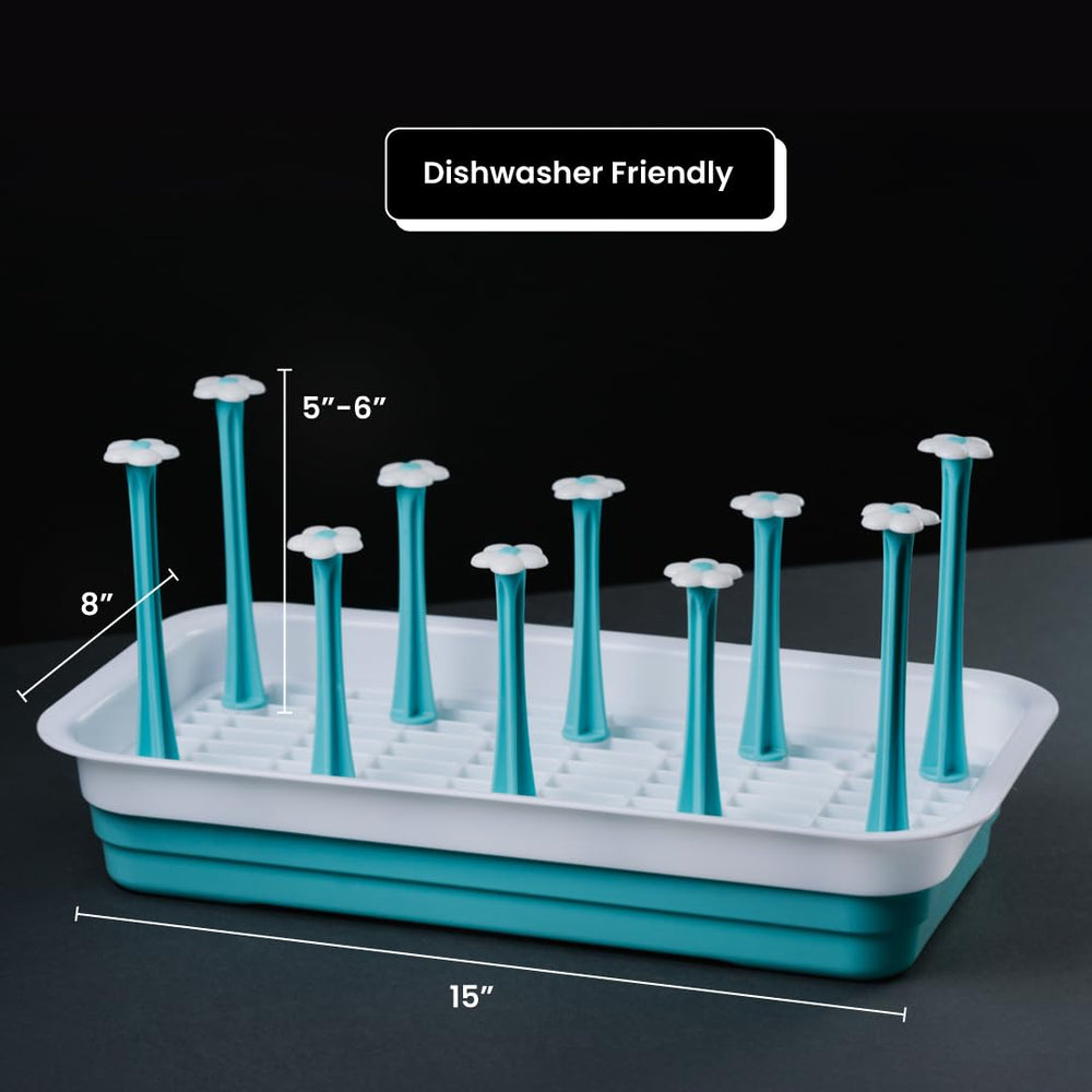 Zunee Baby Bottle Drying Rack made with durable materials for long-lasting kitchen use
