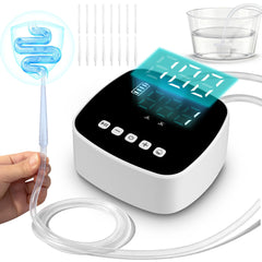 ZUOHE enema kit with dual nozzles for customizable irrigation comfort.