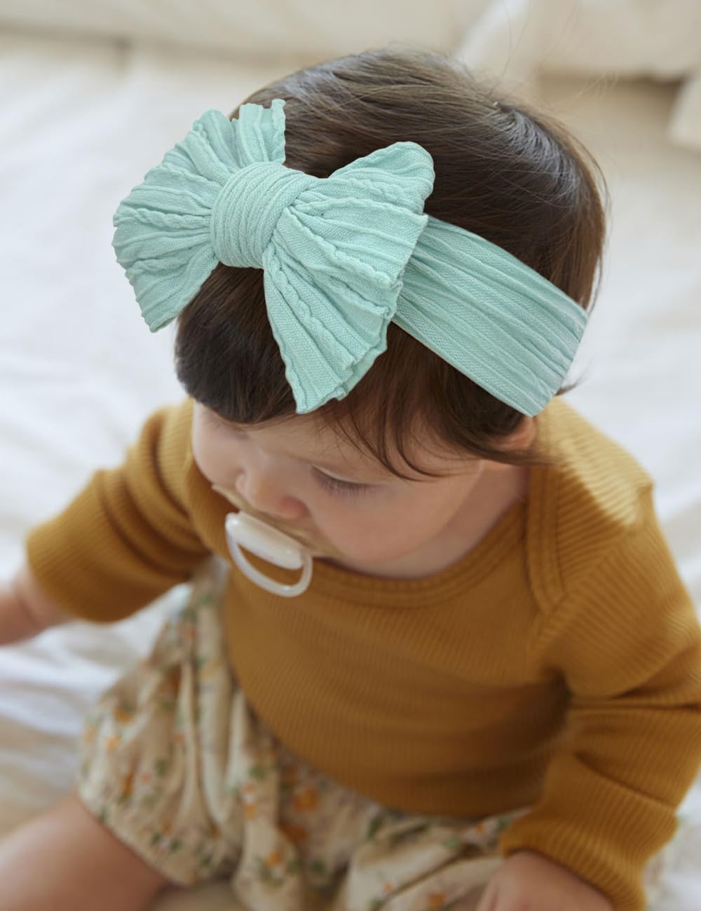 ZURLEFY handmade baby headbands emphasize craftsmanship and softness.