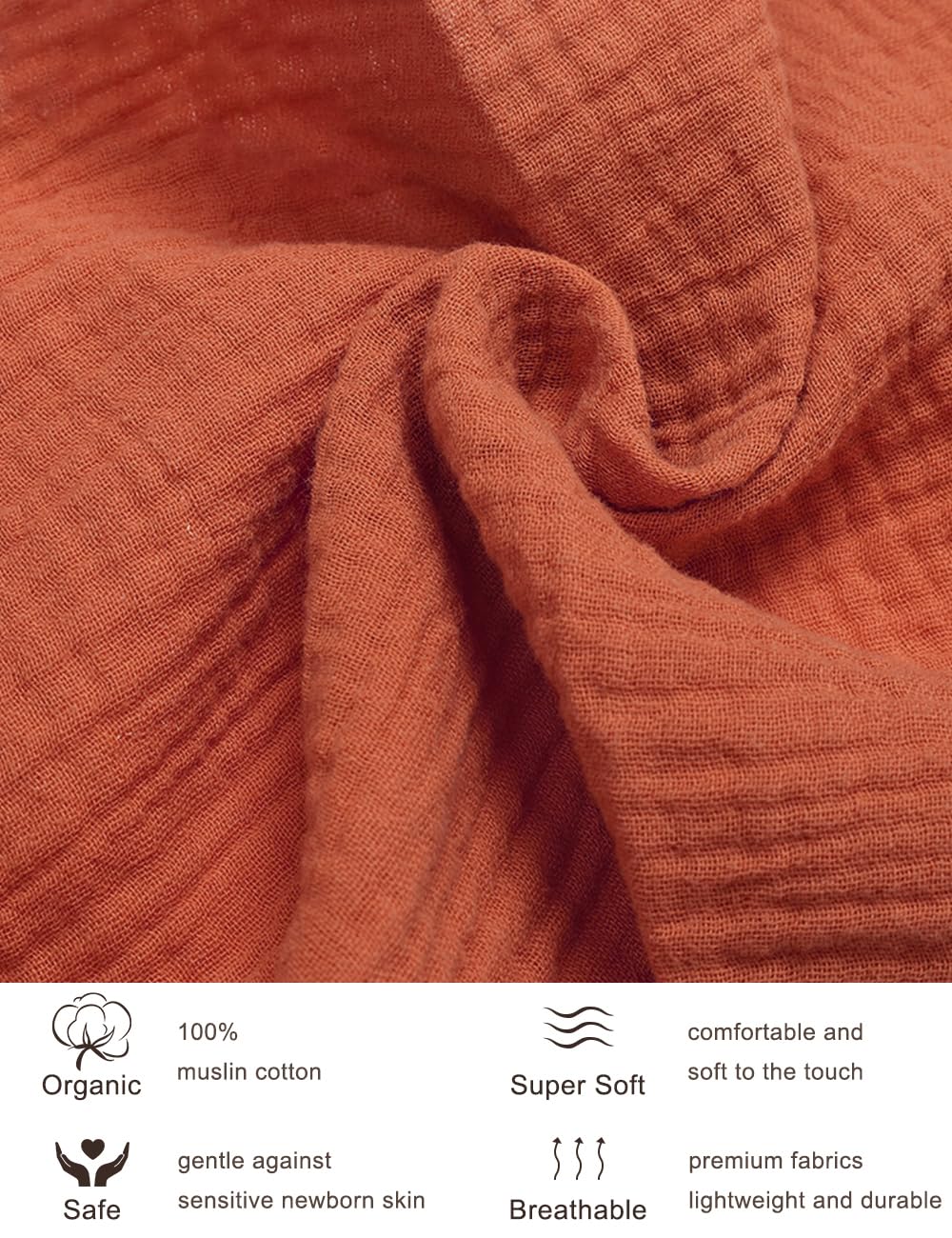 ZURLEFY crib sheet elastic edge demonstrates secure, snug fit.