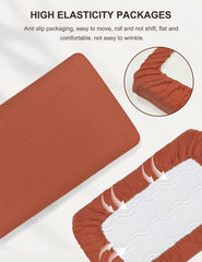 ZURLEFY machine-washable crib sheet is easy to clean.