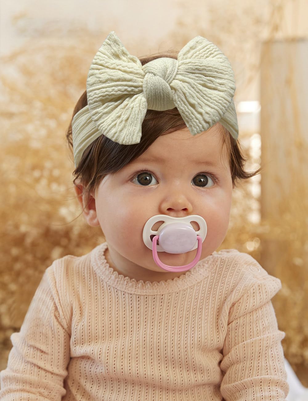 ZURLEFY rust color set on baby, easy mix-and-match outfits.