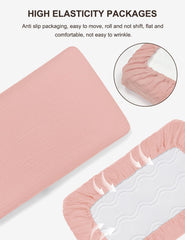 ZURLEFY close-up shows smooth cotton texture for delicate baby skin.