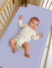ZURLEFY standard crib fit measures 52x28x9 inches for reliable coverage