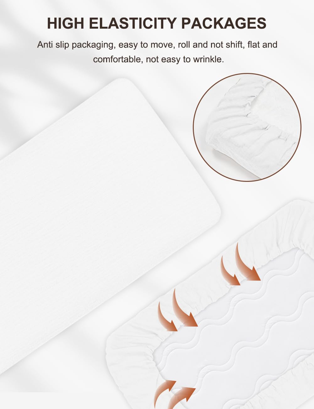 ZURLEFY standard crib mattress fit for 52x28 inch beds.