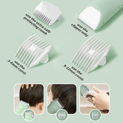 zuxify baby clippers IPX7 waterproof for easy cleaning after baths