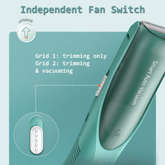 Zuxify silent operation at 50 dB for stress-free grooming
